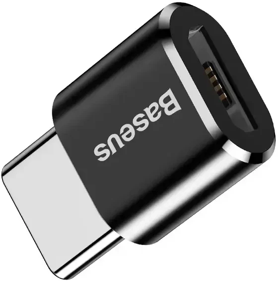 Adapteris Baseus USB C kištukas, micro USB B lizdas, OTG funkcija