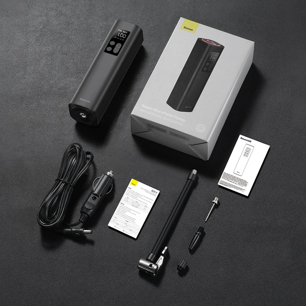 Automobilinis oro kompresorius Baseus Super Mini Inflator Pump CRCQ000001