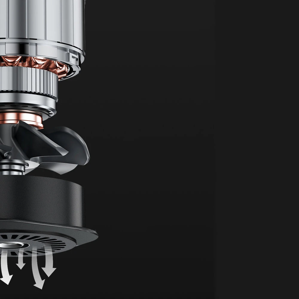 Automobilinis oro kompresorius Baseus Super Mini Inflator Pump CRCQ000001