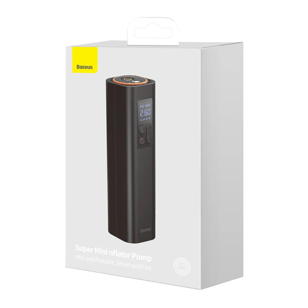 Automobilinis oro kompresorius Baseus Super Mini Inflator Pump CRCQ000001