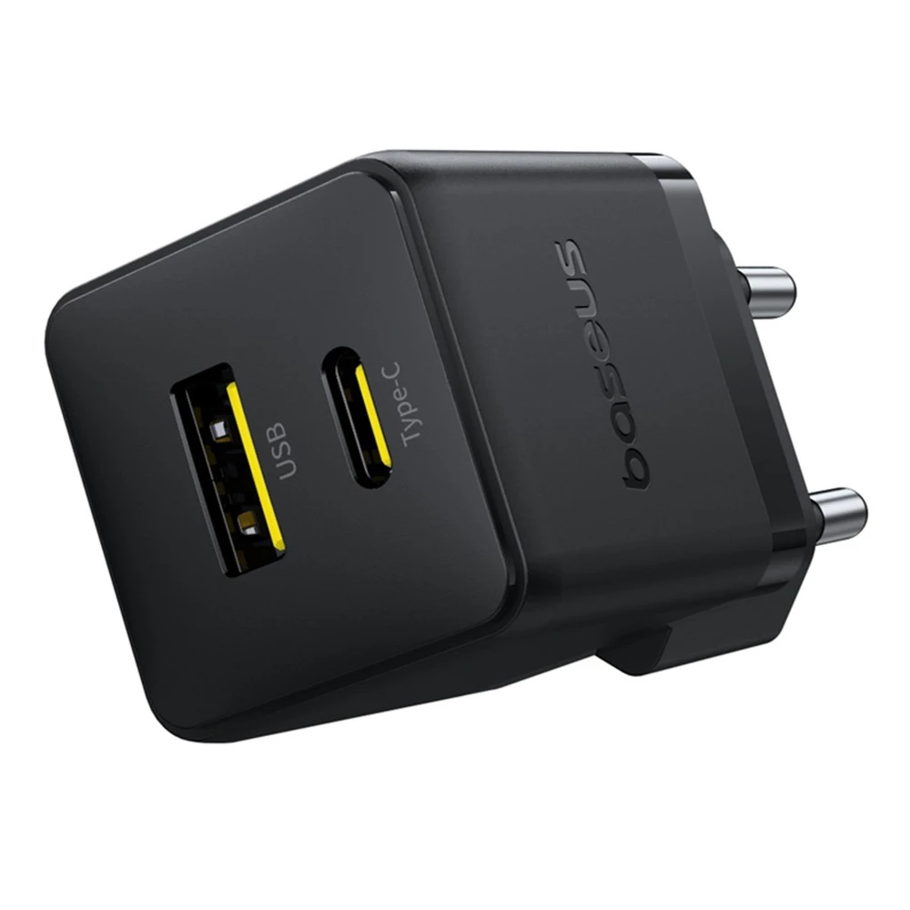 Baseus Palm 30W USB-C USB-A - juoda