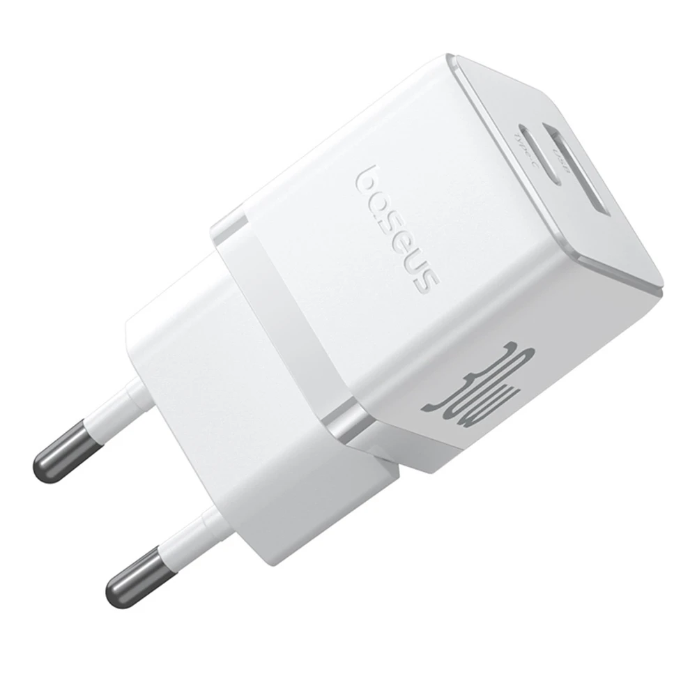 Baseus Palm 30W USB-C USB-A - balta