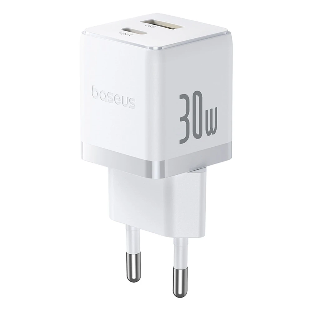 Baseus Palm 30W USB-C USB-A - balta