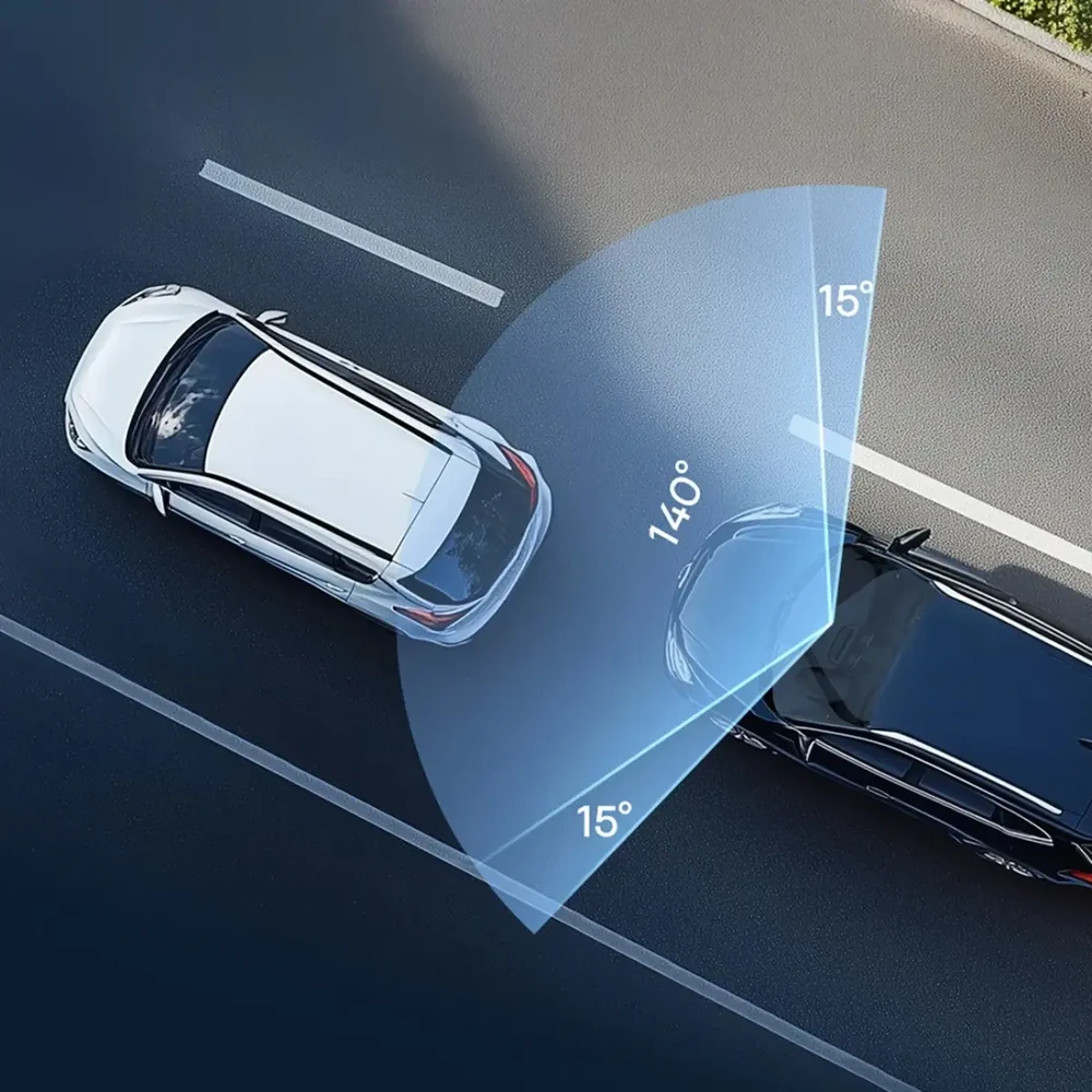 Baseus PrimeTrip VD1 Pro 4K Car DVR - juoda