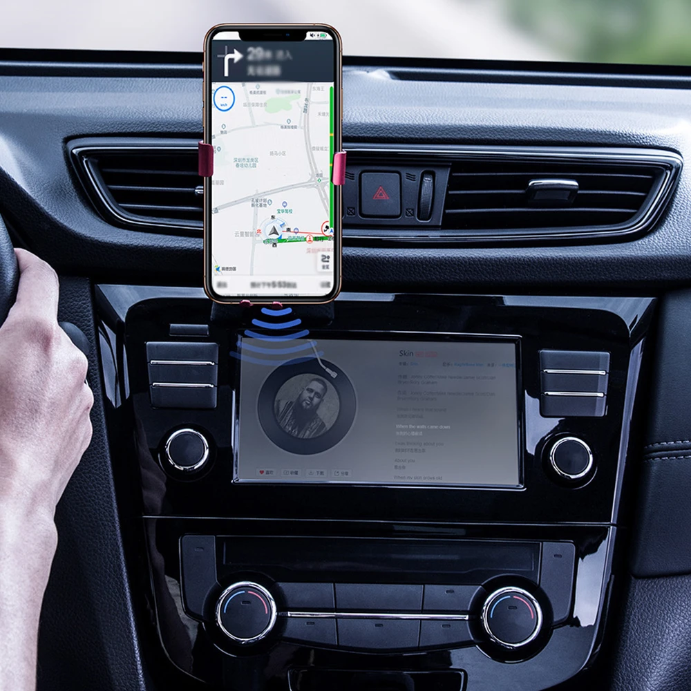Baseus Qiyin AUX automobilinis Bluetooth imtuvas juodas