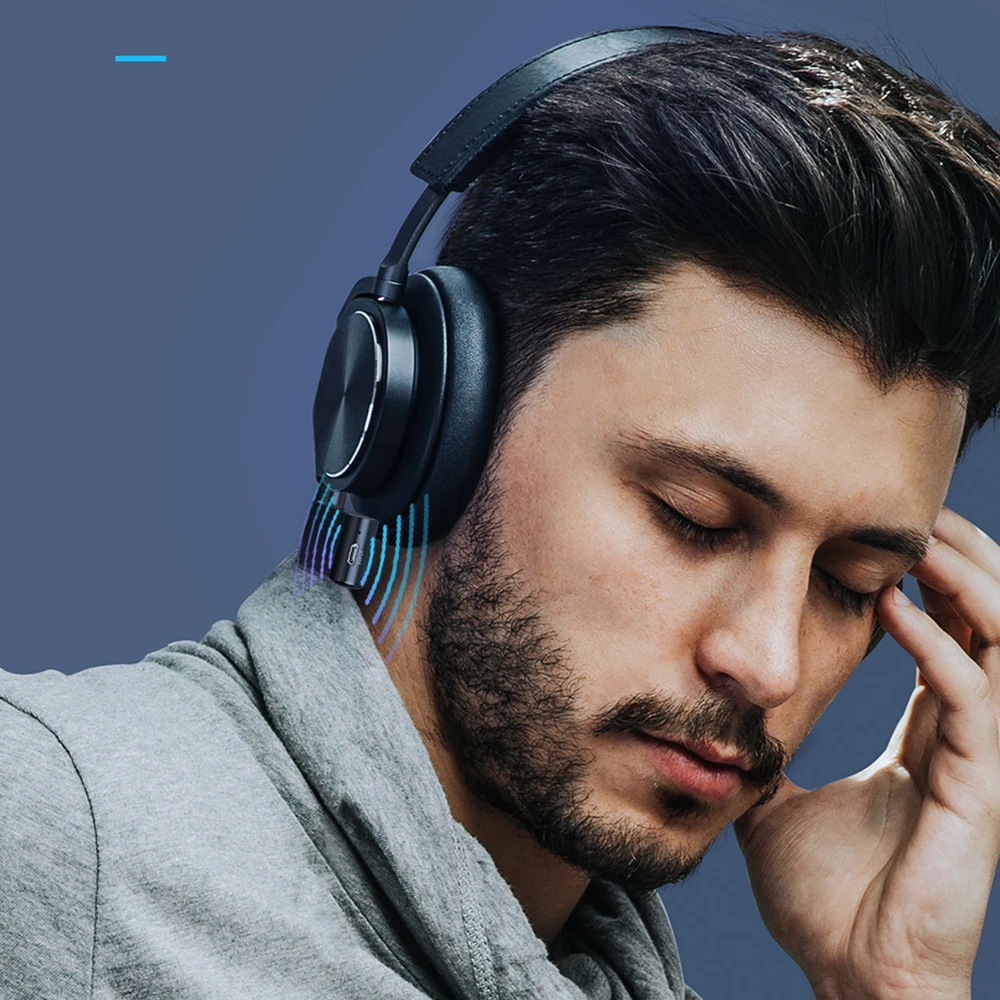 Baseus Qiyin AUX automobilinis Bluetooth imtuvas juodas