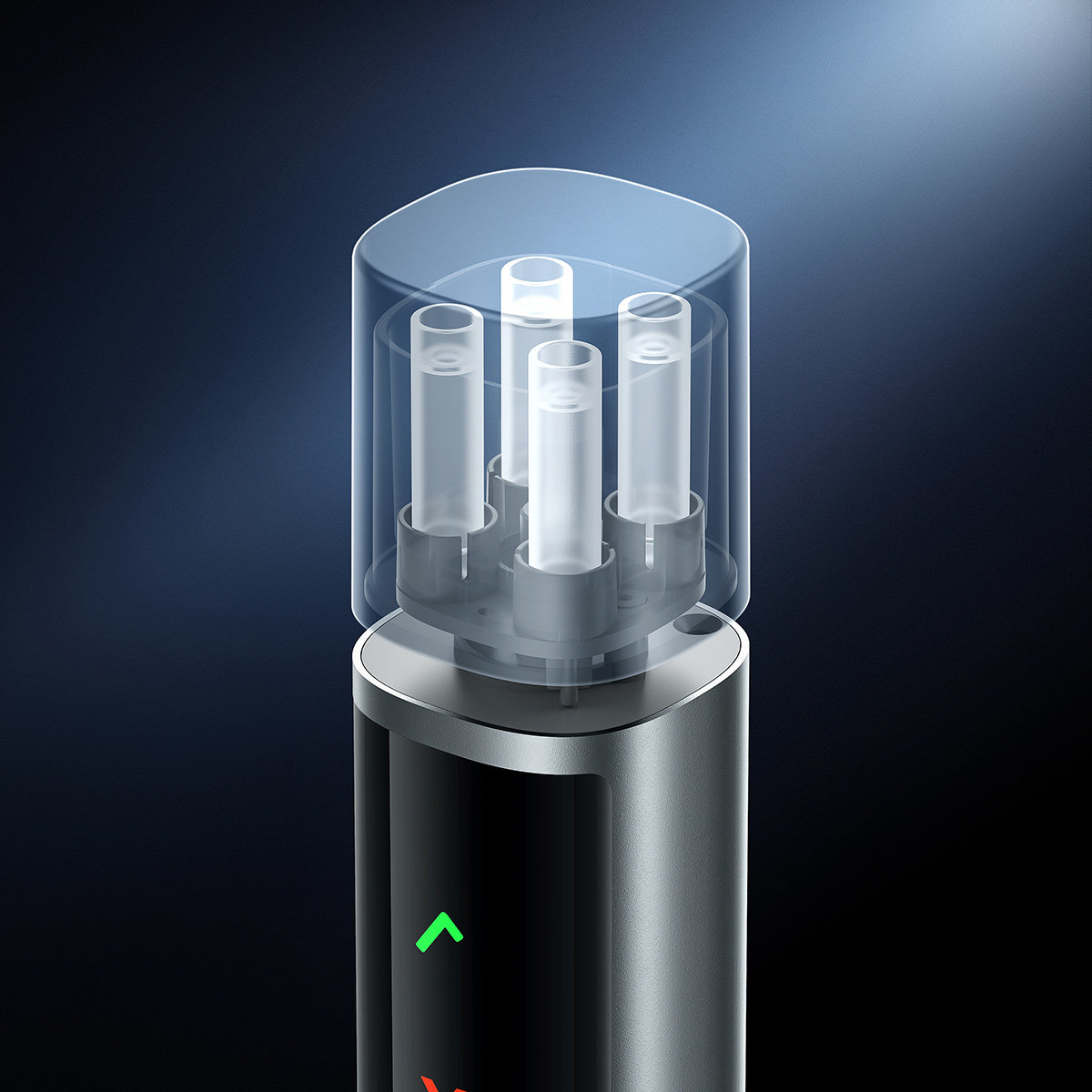 Baseus SafeJourney Pro elektroninis alkotesteris bekontaktis (pilkas)