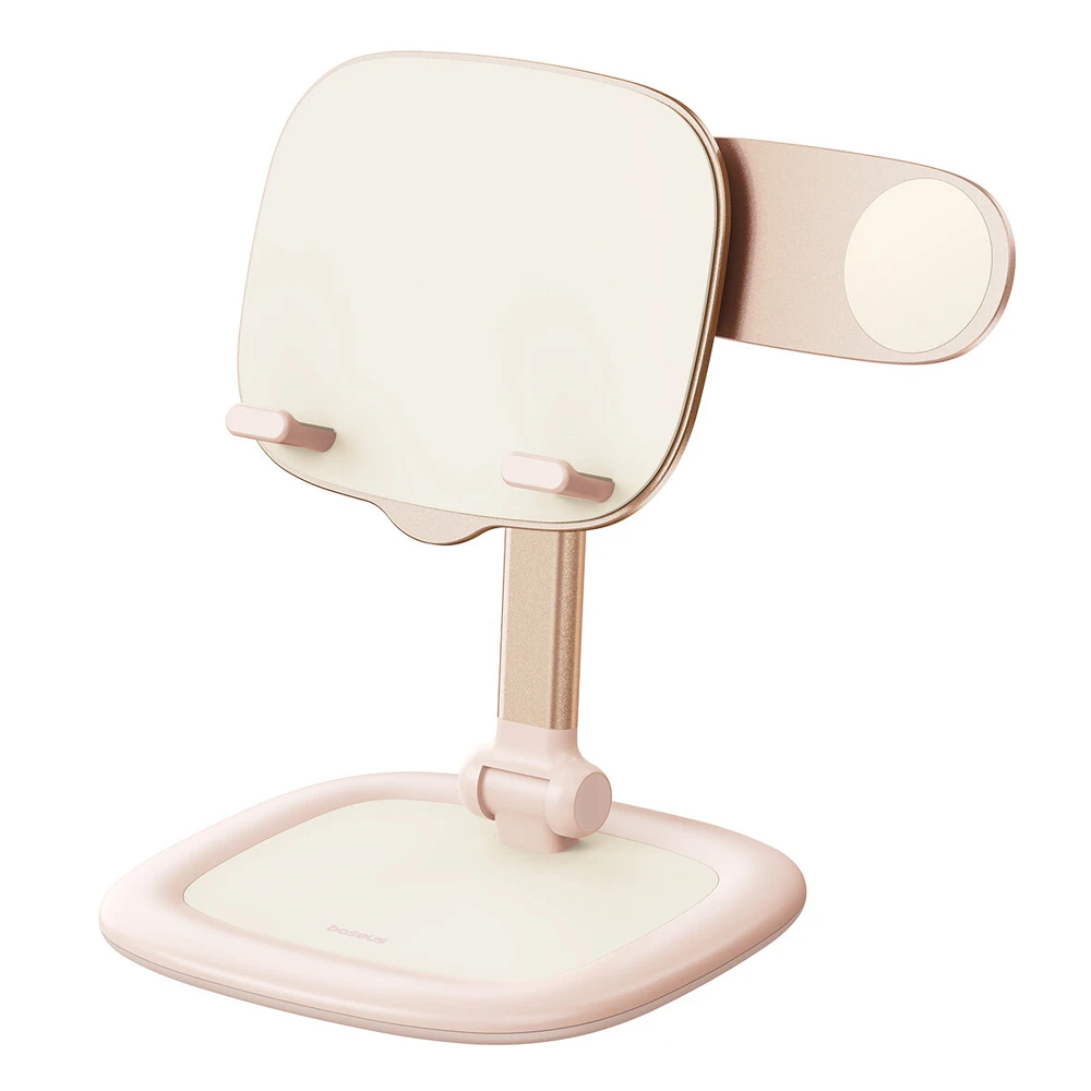 Planšetinio kompiuterio / telefono stovas Baseus Seashell Series Rožinė