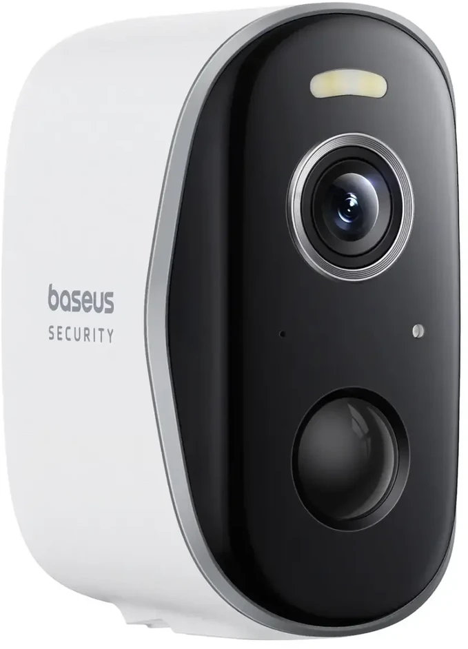 Baseus Security N1 2K lauko kamera – balta