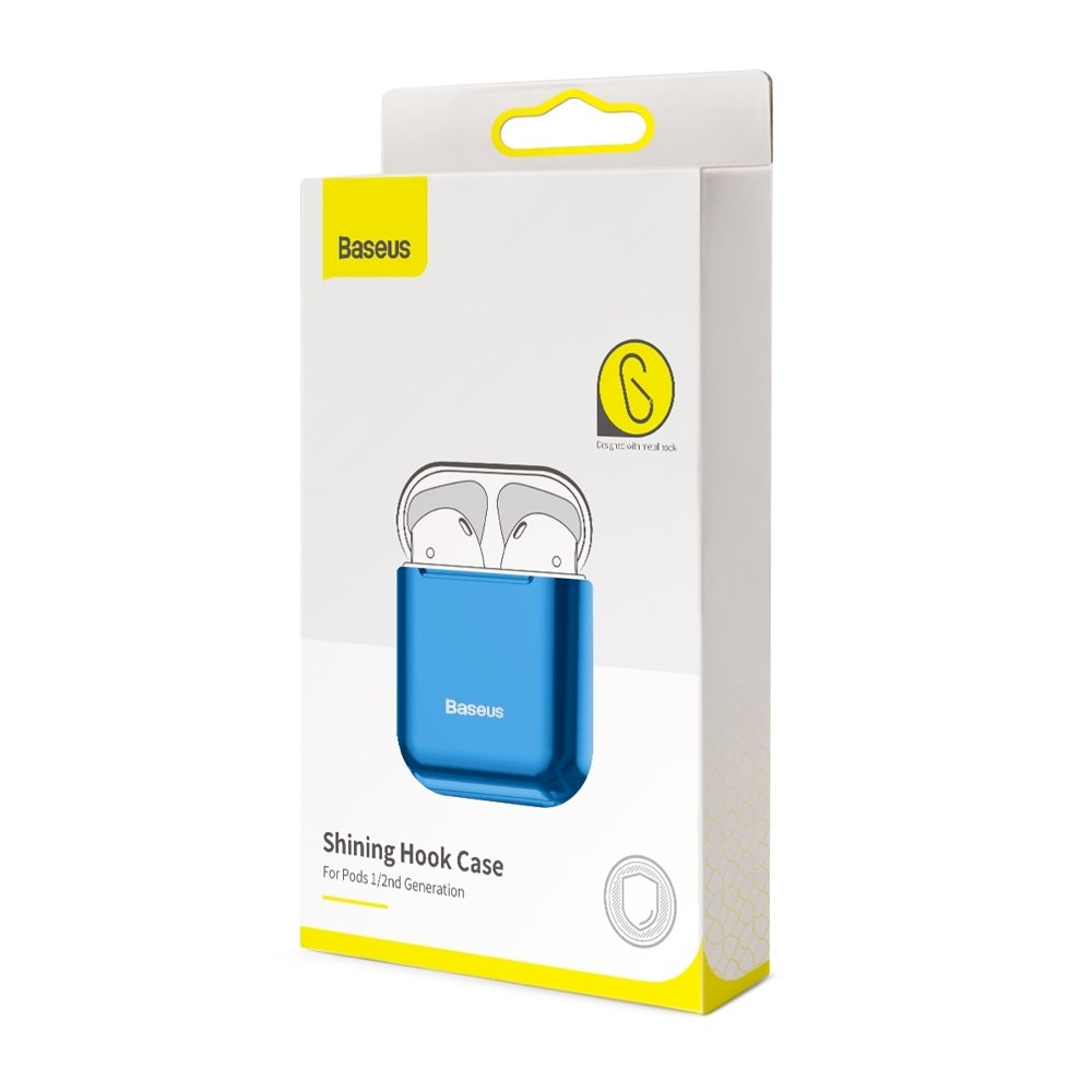 Baseus Shining kablys dėklas Apple AirPods - Mėlynas