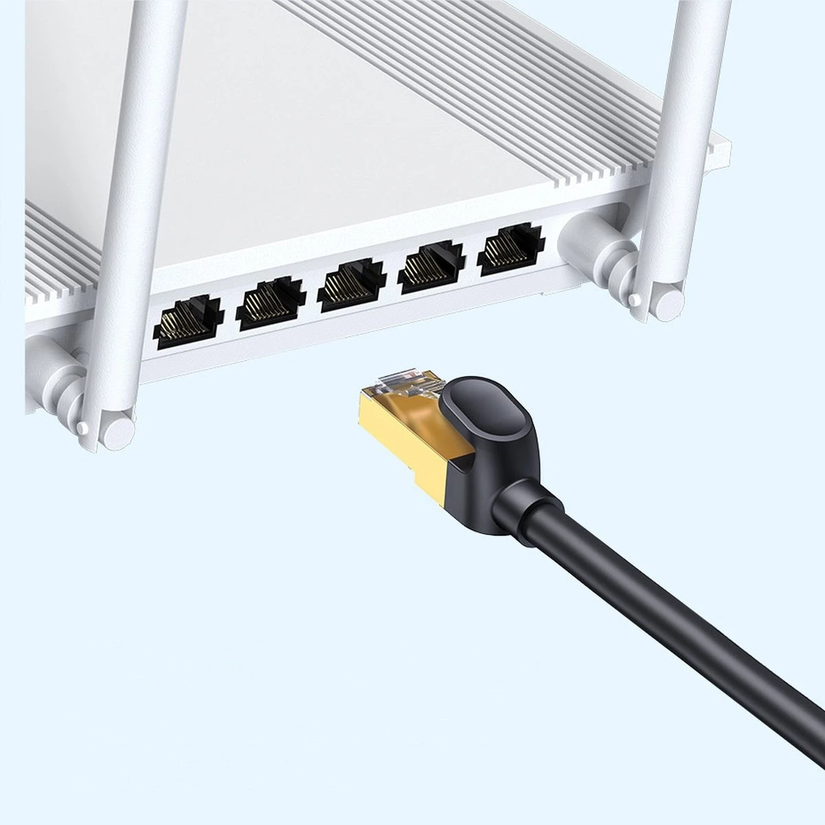 Baseus Ethernet RJ45 10Gbps tinklo kabelis 1m
