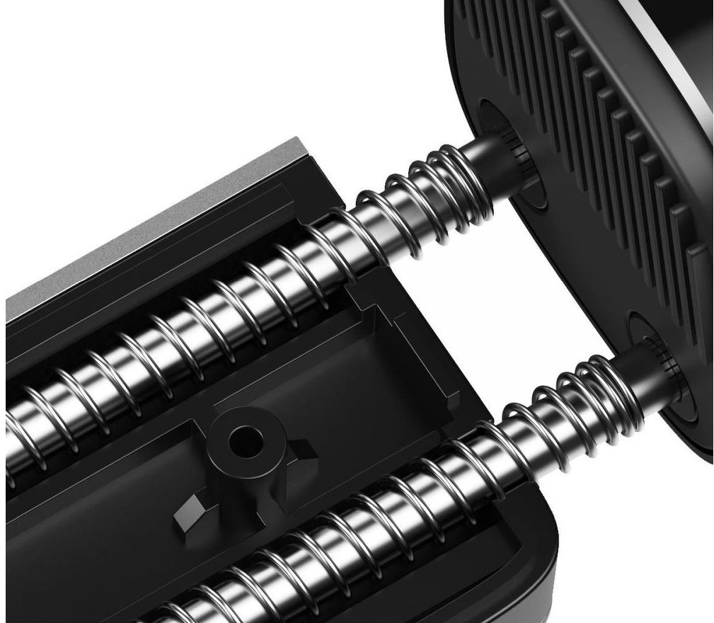Baseus Steel Cannon telefono laikiklis į vėdinimo groteles - Juodas
