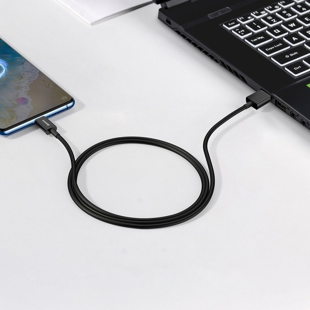Baseus Superior Series USB – Micro USB kabelis 2A 1m – Juodas