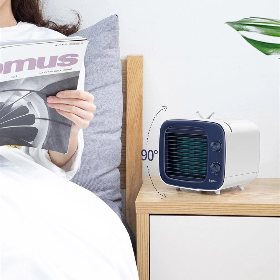 Ventiliatorius Oro vėsintuvas Baseus Time (Juodas/baltas)