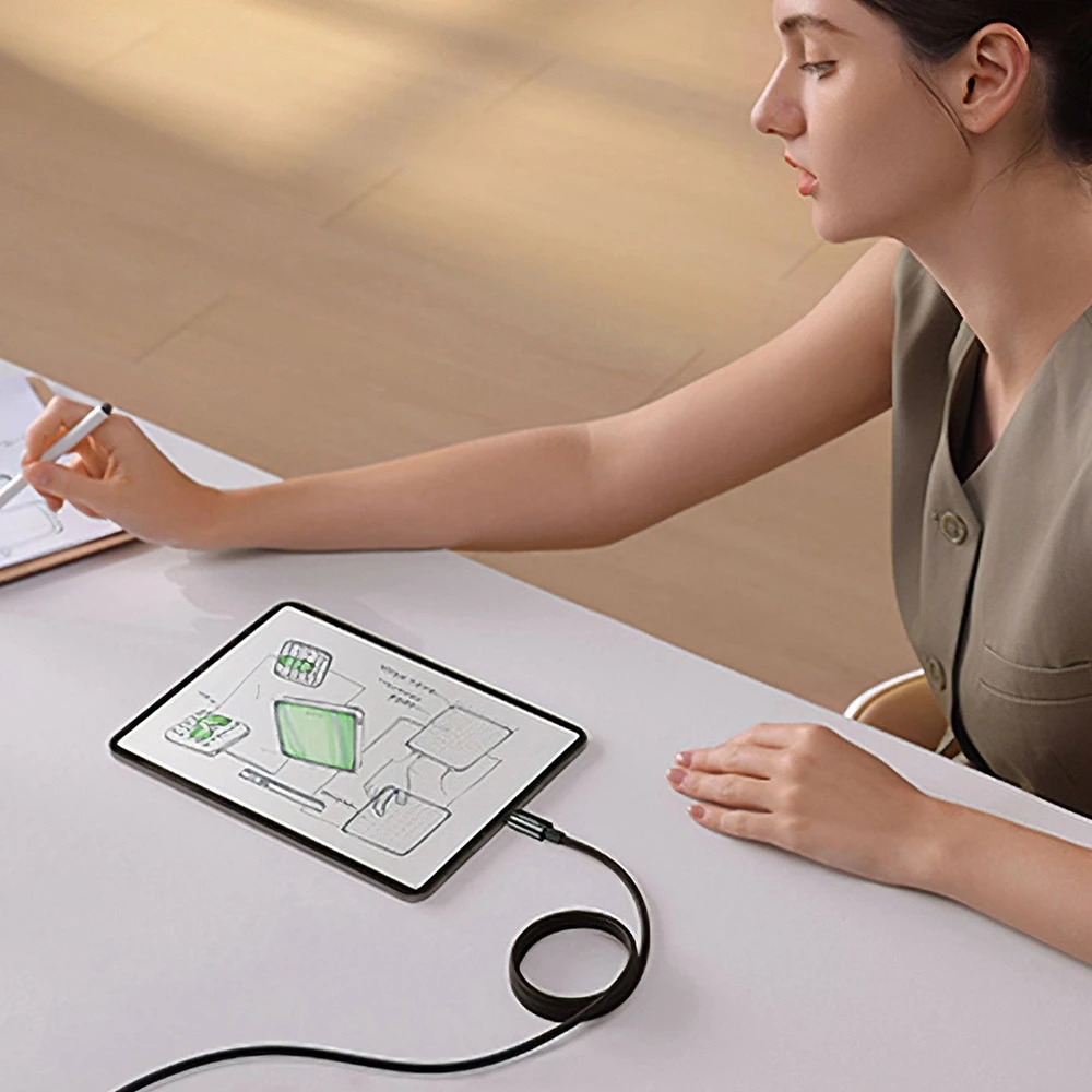 Baseus Tungsten Gold įkrovimo kabelis USB-C į USB-C 100 W 1 m (juodas)
