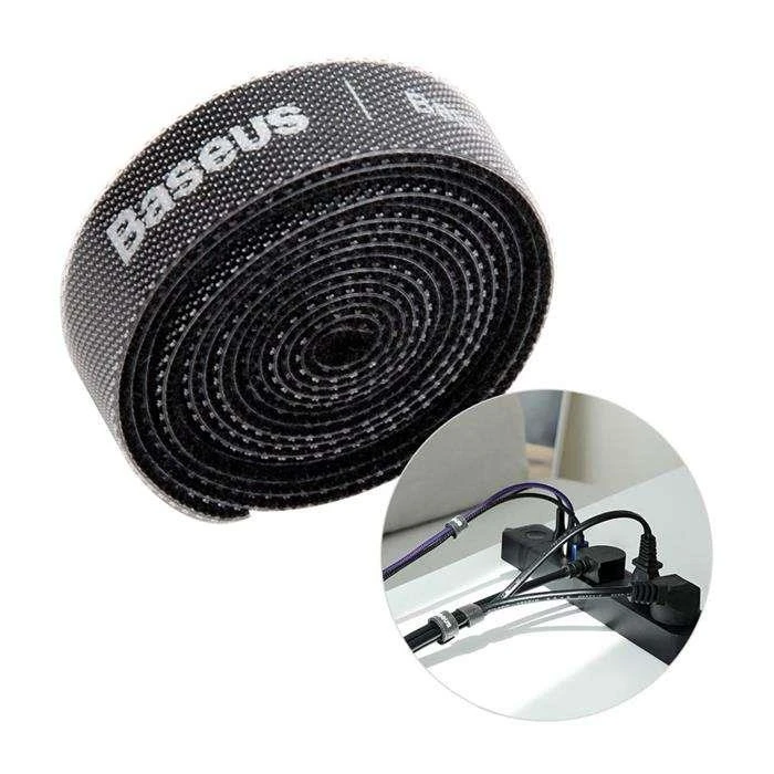 Baseus Circle Velcro organizer 50cm - juodos spalvos