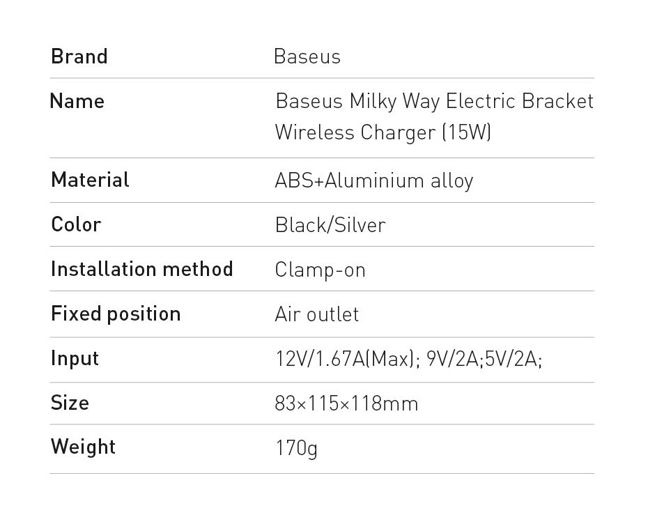 Laikikl. Baseus WXHW02-01