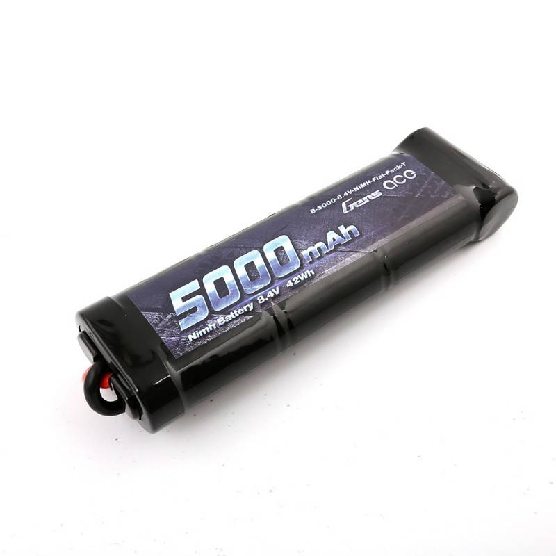 Gens Ace & Tattu Akumuliatorius Gens Ace Traxxas 5000mAh 8.4V NiMH Hump T-Dean