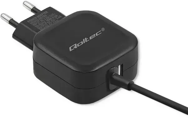 Qoltec Charger travel charger | 17W | USB-A | with Micro USB cable included