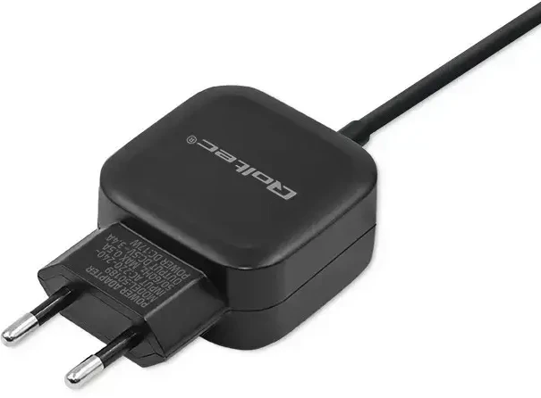 Qoltec Charger travel charger | 17W | USB-A | with Micro USB cable included