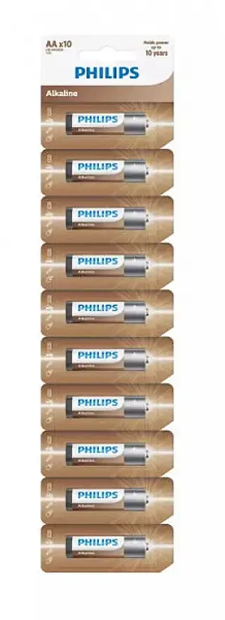 Baterija PHILIPS AA LR6 10pcs blister Alkaline