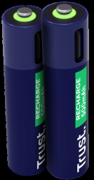 Baterija - Trust 25585 Įkraunama AAA 500 mAh 2-vnt.