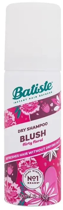 Sausas šampūnas plaukams Batiste Floral &amp; Fruity Blush Sausas šampūnas 50ml