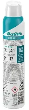 Batiste Hydrate Sausas šampūnas sausas šampūnas, 200 ml