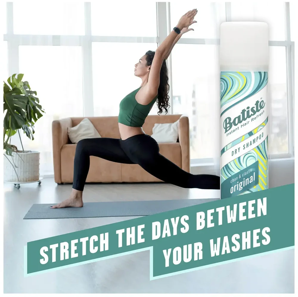 Batiste Original Sausas šampūnas sausas šampūnas, 350 ml