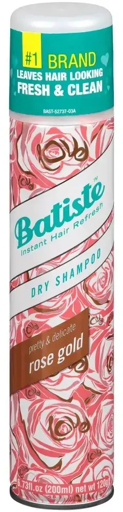 Batiste Rose Gold Sausas šampūnas moterims, 200 ml