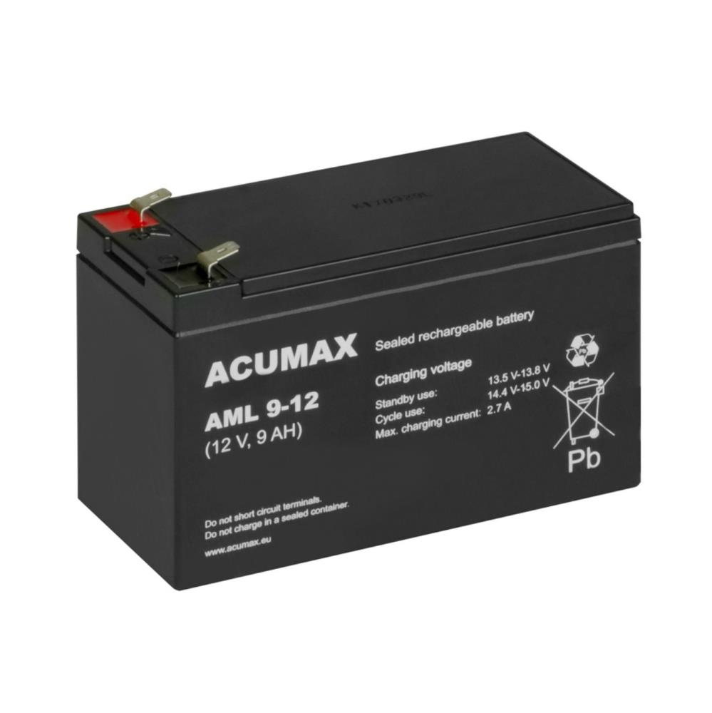 AKUMULIATORIUS 12V 9AH C20/AML9-12T2 EMU