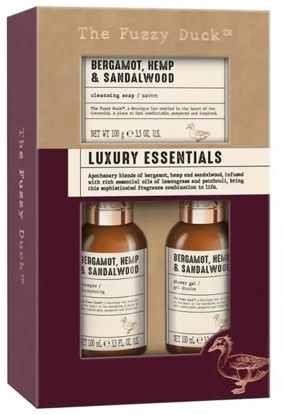 Baylis Harding Debenhams Men the Fuzzy Duck Bergamot, Hemp & Sandalwood Men's Luxury Essentials Gift Set