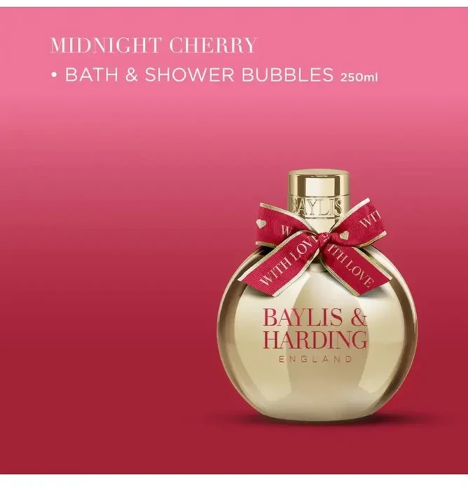 Baylis Harding Debenhams Midnight Cherry Festive Bauble Gift