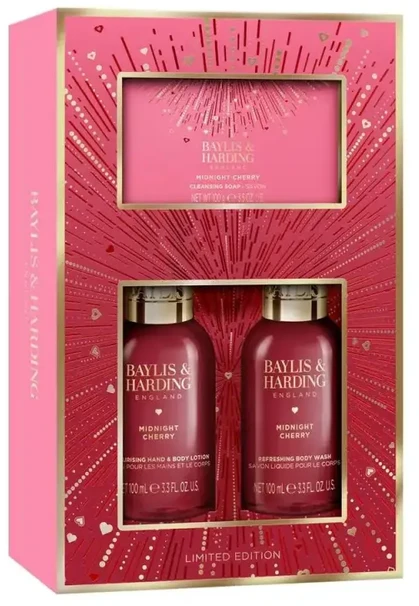 Baylis Harding Debenhams Midnight Cherry Make Me Sparkle Bathing Gift Set