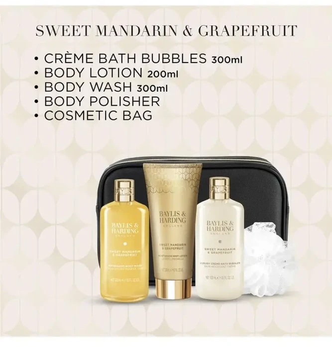 Baylis Harding Debenhams Sweet Mandarin & Grapefruit Bags of Luxury Gift Set