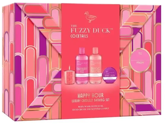 Baylis Harding Debenhams the Fuzzy Duck Cotswold Cocktails Luxury Candlelit Bathing Gift Set
