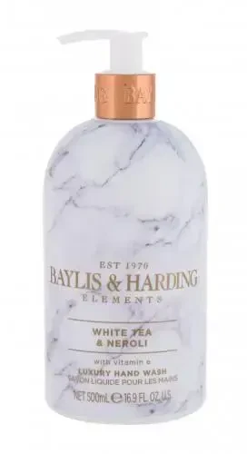 Baylis & Harding Elements Baltas Tea & Neroli skystas rankų muilas, 500 ml