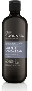 Baylis & Harding Goodness Men Amber & Tonka Bean Dušo želė