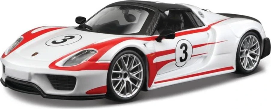Bburago Bburago 1: 24 Porsche 918 Spyder Weissach - 15628009