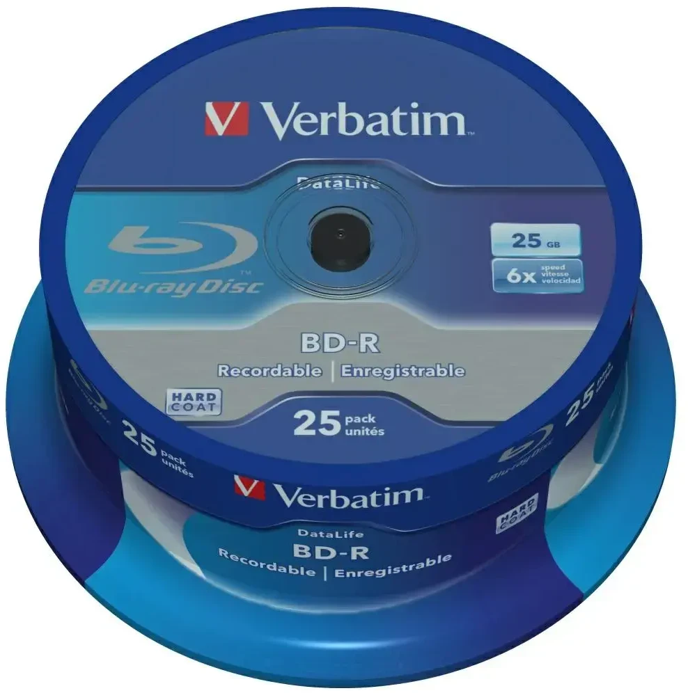 Verbatim Datalife 6x BD-R 25 GB 25 vnt