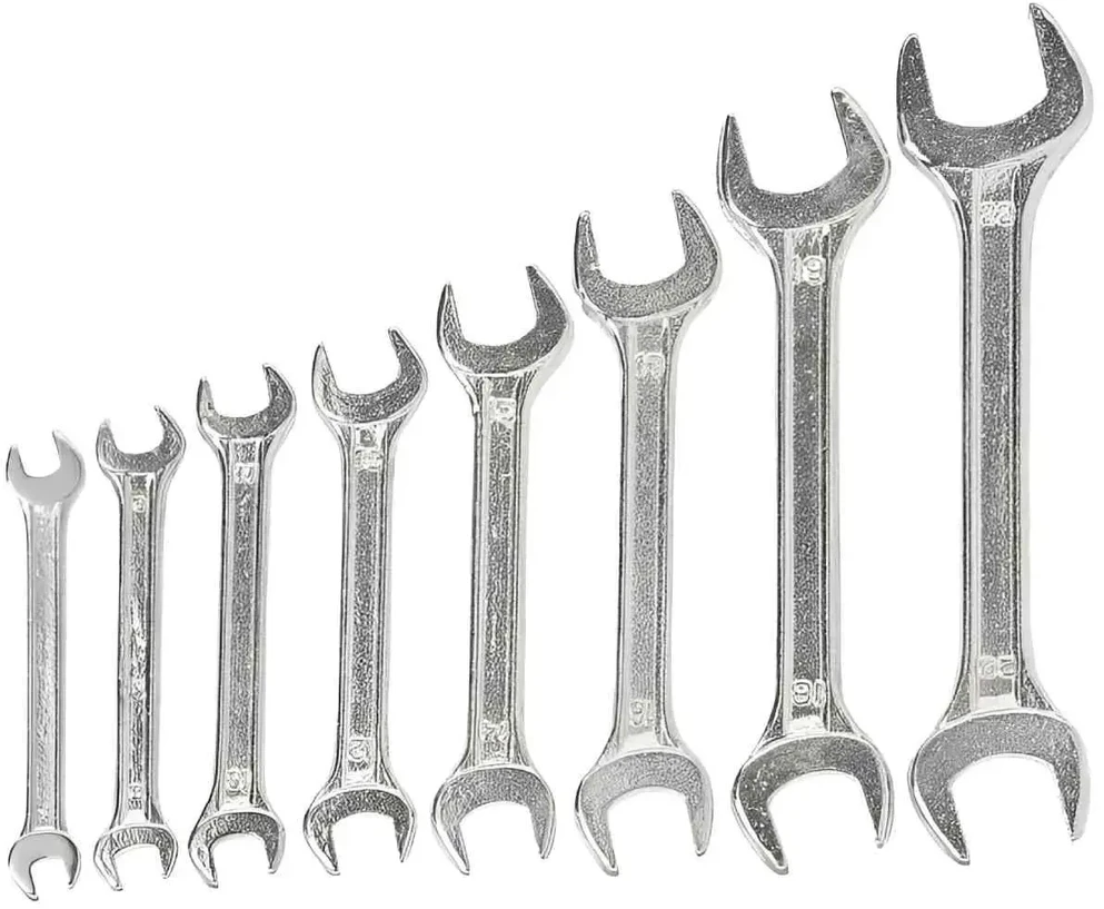 Mega Klucz Atvirų raktų rinkinys, 8 vnt., 6–22 mm