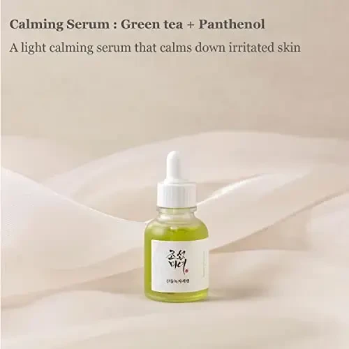 Beauty of Joseon Žalias Tea + Panthenol Skin Serum raminamasi veido serumas, 30 ml