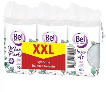 Bel Ovalių makiažo valymo pagalvėlių rinkinys veidui ir kūnui, 3 x 40 vnt.