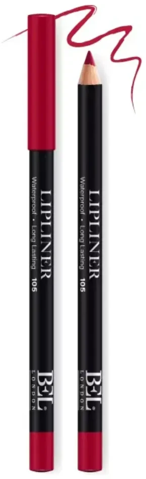 Bel London Hydrogenated Vegetable Oil Atsparus vandeniui Contour Lip Liner 105 0.78 g