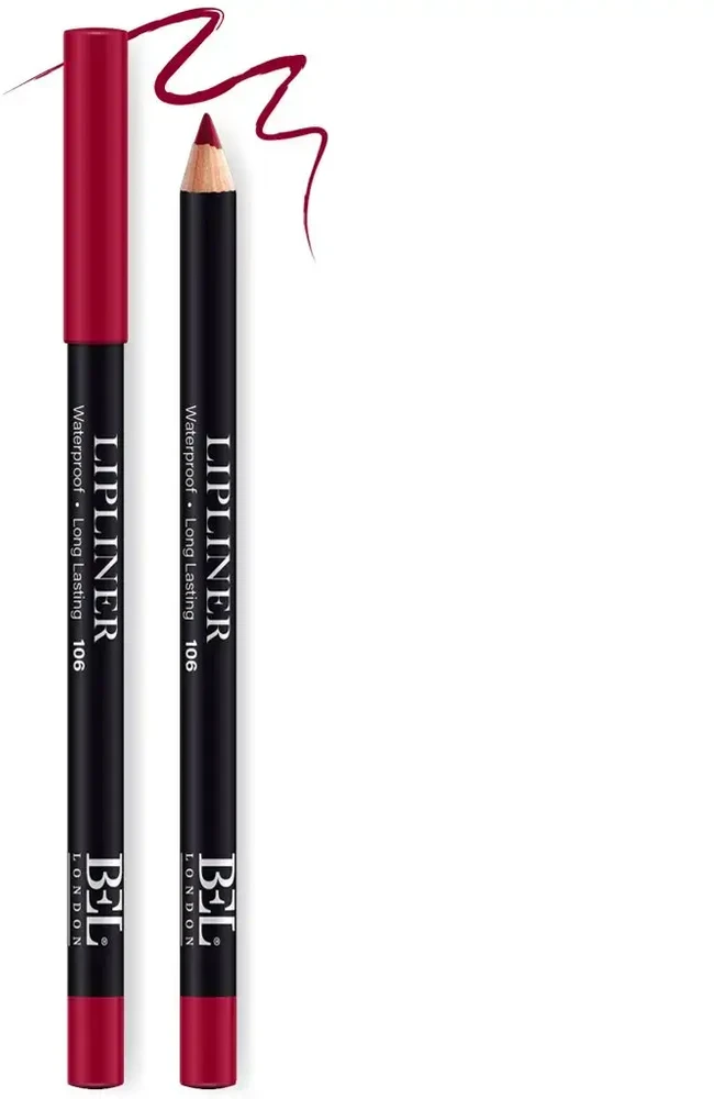 Bel London Hydrogenated Vegetable Oil Atsparus vandeniui Contour Lip Liner 106 0.78 g