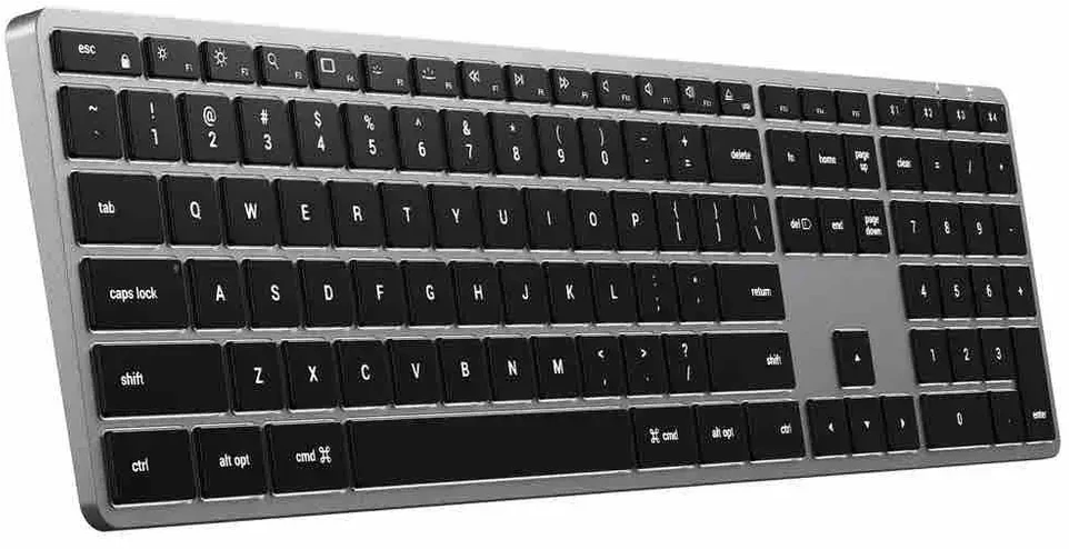 Belaidė klaviatūra QWERTY Satechi Slim X3 ST-BTSX3S sidabrinis