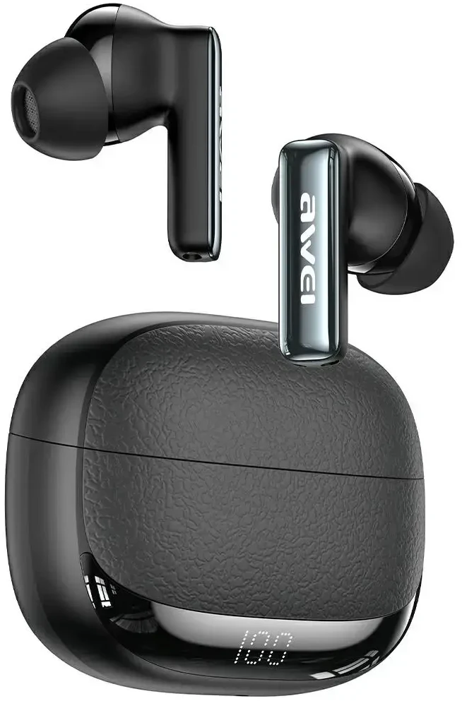 Motorcycle Intercom Ausinės AWEI VS-6 juodos spalvos