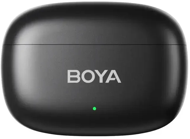 Mikrofony BOYA mini 2-01 belaidės 2.4GHz USB-C - juoda