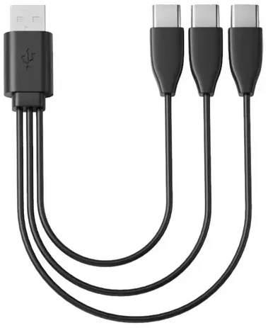 BOYA BOYALINK V2.0 belaidžiai mikrofonai 2.4GHZ USB-C - Juodas
