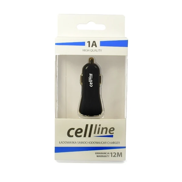 Beline AD. SAM. CELLLINE 1XUSB 1A Juoda/Juodas (ONLY HEAD)